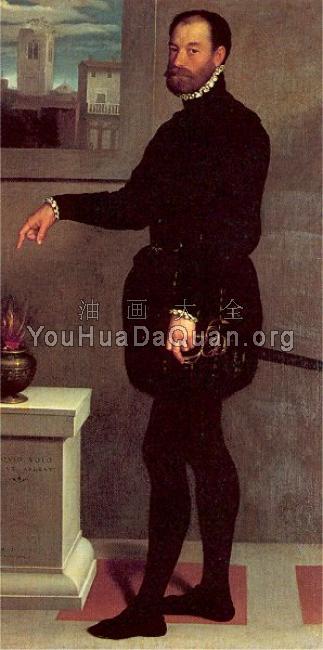 The Count Pietro Secco-Suardo - 乔瓦尼·巴蒂斯塔·莫罗尼